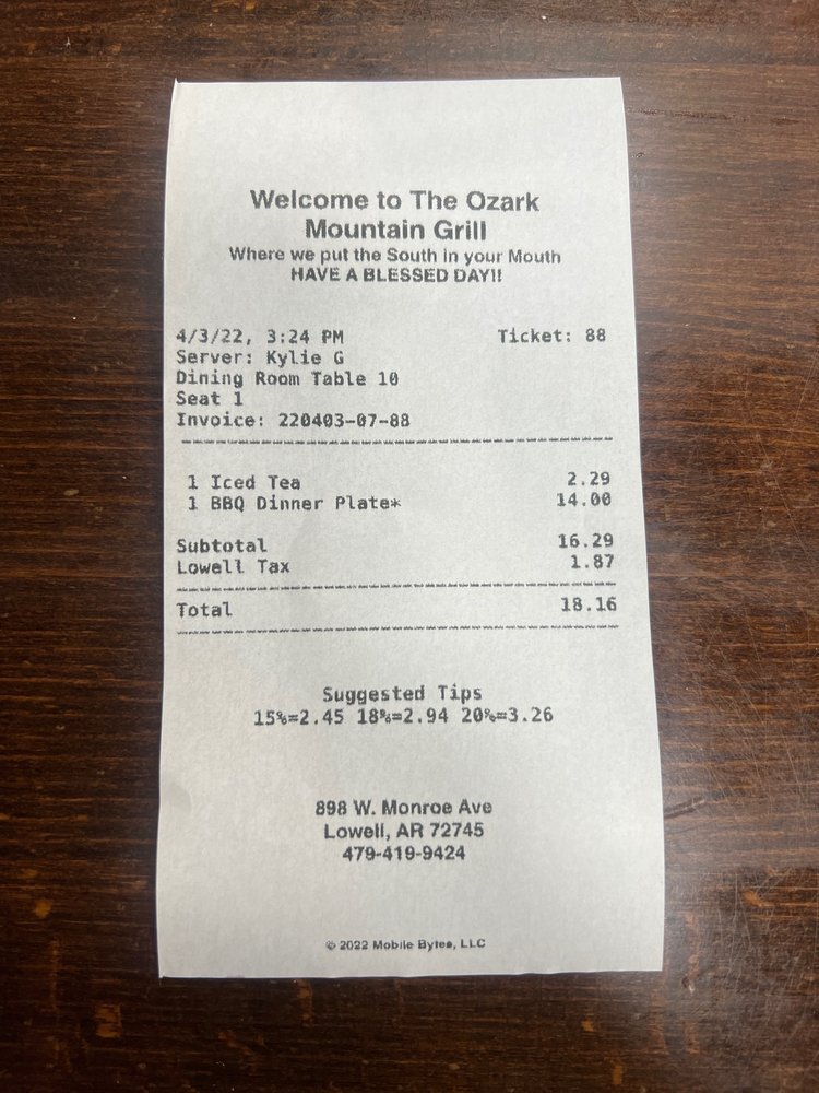 OMG-Ozark Mountain Grill