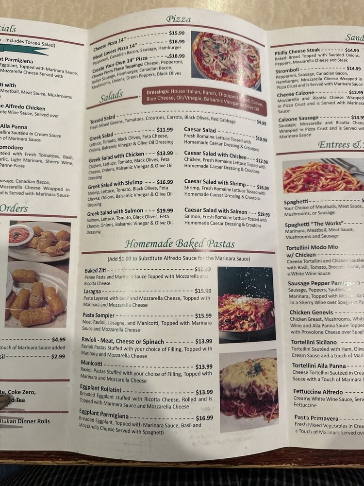 Vito's Pizza Pasta Italian Restaurant