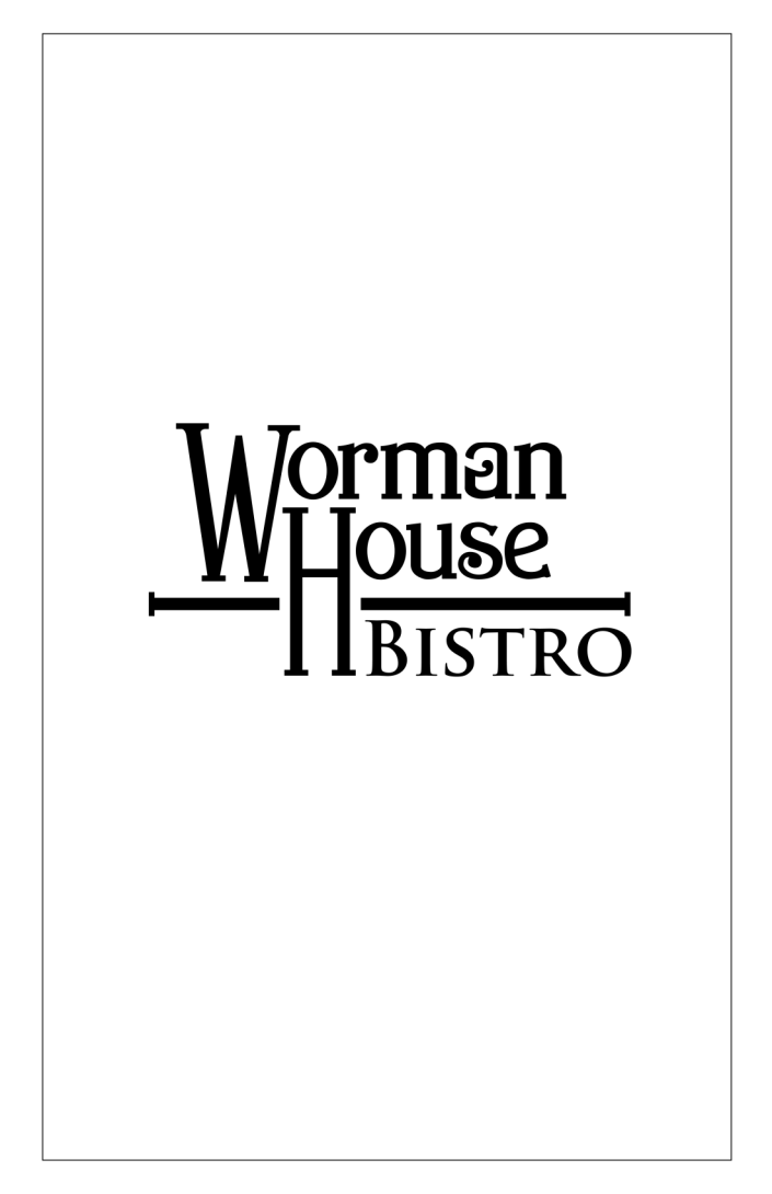 Worman House Bistro Menu 1